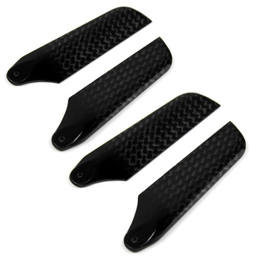 2pairs carbon fiber tail rotor - carbon,