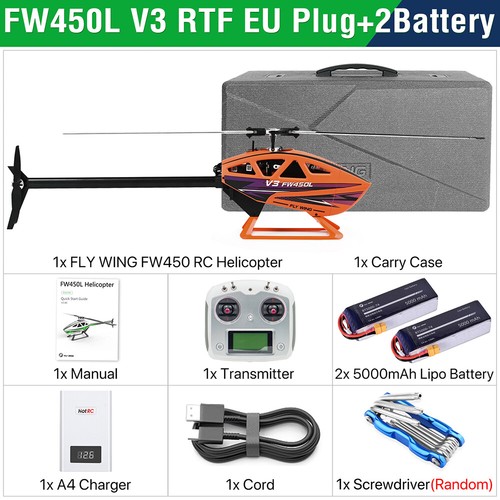 Fly wing fw450l rc - fly,